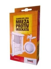 Samolepiva mreža protiv insekata 130x150 Bela