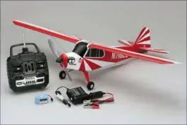 Avion na daljinsko upravljanje PIPER WING CLUB M2 KYOSHO crveni