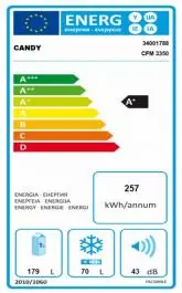 Kombinovani frižider CFM 3350 CANDY