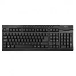 Multimedijalna tastatura AK-220  Srpski layout Tas Tera crna Hama