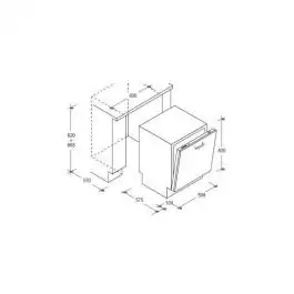 Ugradna mašina za pranje sudova CDI 1010/3 CANDY