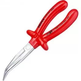 Klešta špicasta kriva 200 mm 1000V 26 27 200 KNIPEX