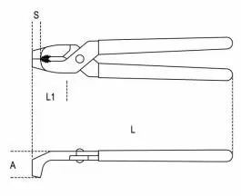 Klešta za cevi 270mm BETA