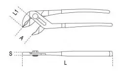 Klešta papagaj 250mm BETA