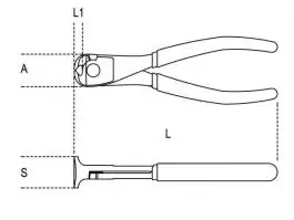 Sečice čeone 160mm BETA