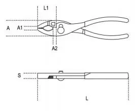 Klešta kombinovana 160mm BETA