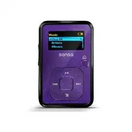 MP3 Sansa Clip + 4gb indigo FM SanDisk