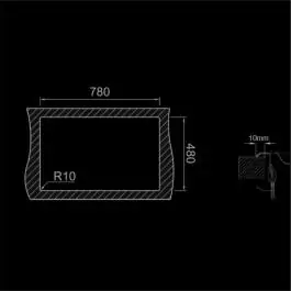 Sudopera - RODI Sud.RODI-OKIO LINE 80 FLAT MAT 800x500 -B- 115RODI