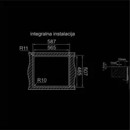 Sudopera RODI-BOX LUX 56 585x505-BB-115-A RODI