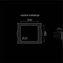 Sudopera BOX LUX 57 550x505-B-115-A RODI