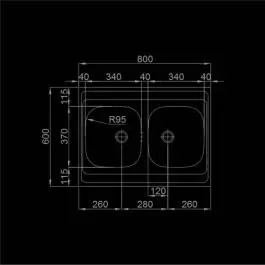 Sudopera NASADNA 800x600-BB-60 RODI