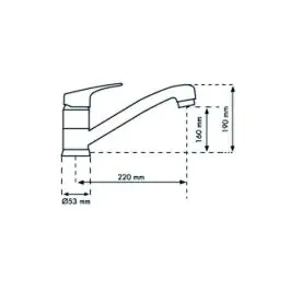 Slavina MIS 66 VP-2C (51 Jasmine) Duraquartz