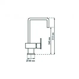 Slavina MGG 60 2C (74 Black) Metalquartz Telma