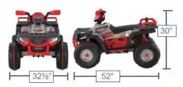 Motor Polaris Sportsman 850 Silver PEG PEREGO