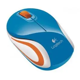 Miš M187 Wireless Mini Mouse Blue LOGITECH