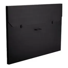 Torba-kofer plastična za dokumenta 880x1240x40mm D-4000 DISPACO crna