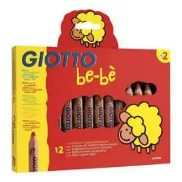 Drvene boje (12 boja) Giotto be-be Jumbo Fila 4602 blister