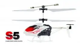 Helikopter na daljinsko upravljanje S5 SYMA beli