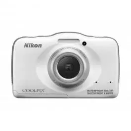 Fotoaparat Coolpix S32 beli vodootporan NIKON