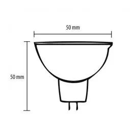 LED sijalica hladno bela 2.3W LSP48S-W-MR16