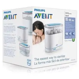 Sterilizator na Paru 3u1 električni za bebe SCF284/03 AVENT PHILIPS