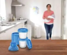 Via Šolje sa Poklopcima i Adapterima za bebe SCF618/10 AVENT PHILIPS