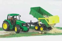 Traktor sa prikolicom John Deere 6920 Bruder