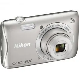 Digitalni foto-aparat silver Collpix S3700 Nikon