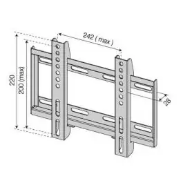 Zidni TV nosač do 37" LCDH250 PROSTO