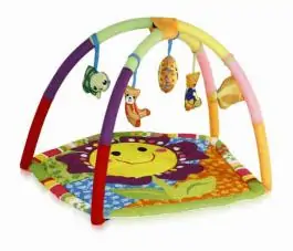 Podloga za igru za bebe Baby Playmat Flower BERTONI