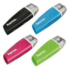 Čitač memorijskih kartica SD/Mikro SD USB 2.0 HAMA