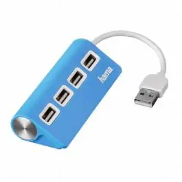 USB 2.0 HUB 1:4 plavi HAMA