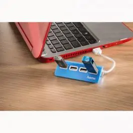 USB 2.0 HUB 1:4 plavi HAMA