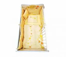 Posteljina Set Happy Yellow Muschrooms BERTONI