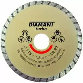 Rezna ploča dijamantska turbo 115mm LEVIOR