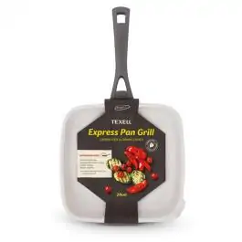 Tiganj keramički od karbon čelika Grill Express pan 28cm TPCS-G28 TEXELL