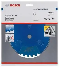 List kružne testere Expert 185mm za nerđajući čelik Bosch