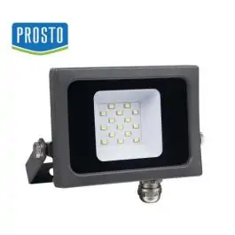 LED reflektor 10W LRF020EW-10/BK PROSTO