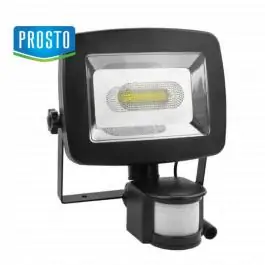 Solarni LED reflektor sa PIR senzorom 5W LRFS-28C001-W/BK PROSTO