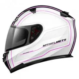 Kaciga BLADE SV RACELINE white-pink MT Helmets