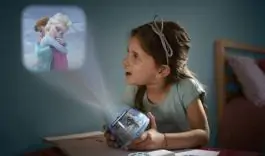 Stona lampa projektor Frozen plava PHILIPS