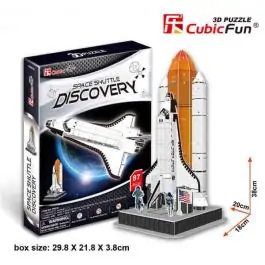 3D Puzzle Space Shuttle Discovery CUBICFUN