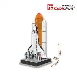 3D Puzzle Space Shuttle Discovery CUBICFUN