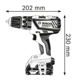 Akumulatorska vibraciona bušilica/odvrtač GSB 18-2-LI Plus Professional Bosch