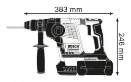 Akumulatorski elektro-pneumatski čekić za bušenje GBH 36 V-LI Plus Professional Bosch