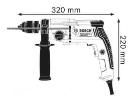 Električna bušilica vibraciona GBM 13-2 RE Bosch