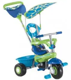 Tricikl Fresh plavo zeleni. SMART TRIKE