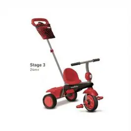 Tricikl za decu Vanilla 4u1. Red SMART TRIKE