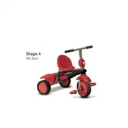 Tricikl za decu Vanilla 4u1. Red SMART TRIKE