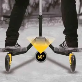 Trotinet Ski Scooter Z7 Yellow. SMART TRIKE